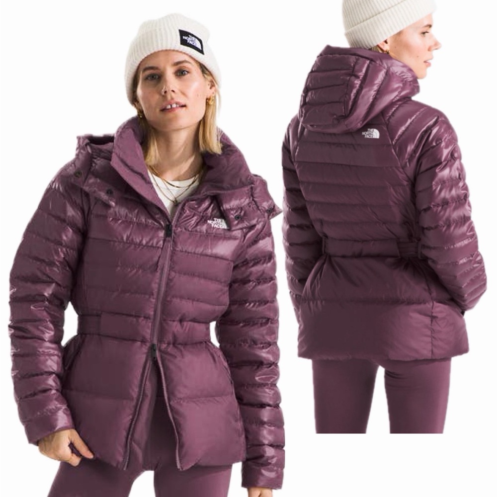 NWT The North Face RUBY Water Repellent 600 Fill Power‎ Down Hooded Jacket